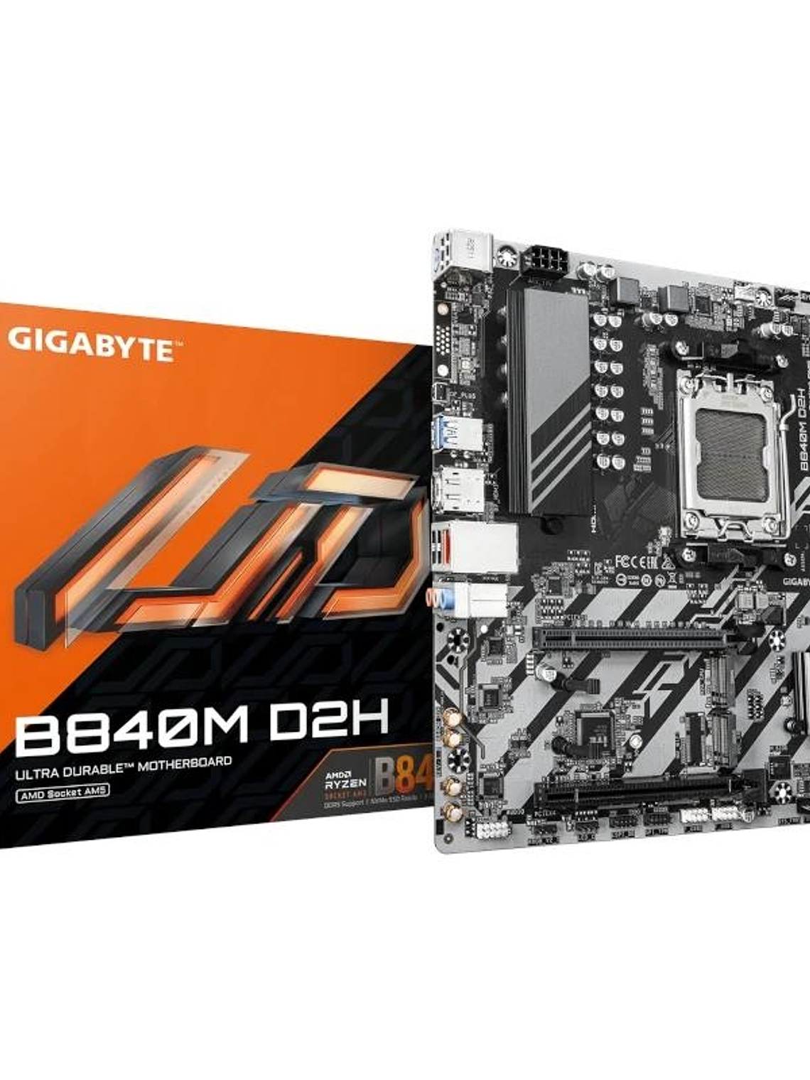 Gigabyte Placa Base B840M D2H mATX AM5 1