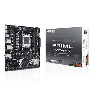ASUS Placa Base PRIME A620AM-K mATX AM5