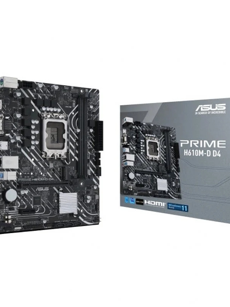 ASUS Placa Base PRIME H610M-D D4  mATX 1700 1