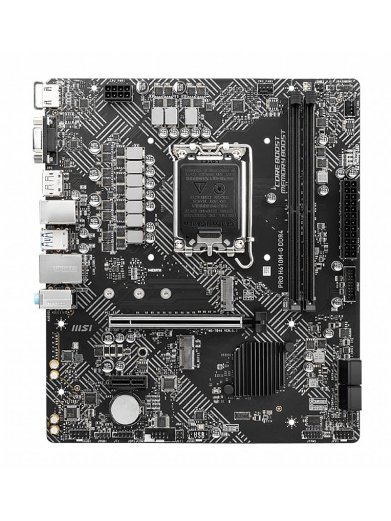 MSI Placa Base PRO H610M-G DDR4 mATX 1700 2