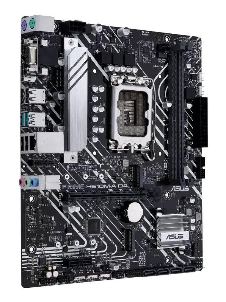 ASUS Placa Base PRIME H610M-A CSM D4  mATX 1700 2