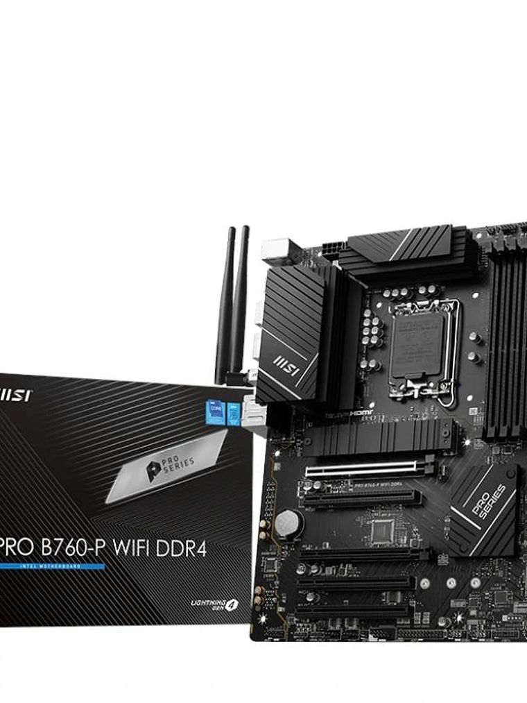 MSI Placa Base PRO B760-P WIFI DDR4 ATX LGA1700 1