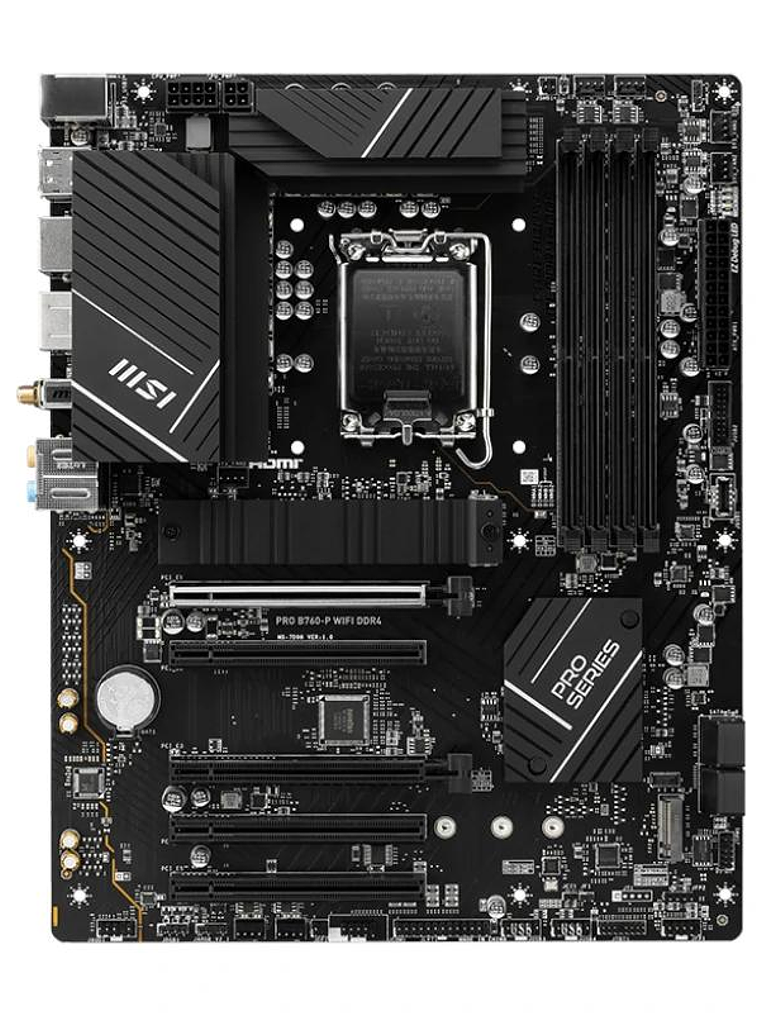 MSI Placa Base PRO B760-P WIFI DDR4 ATX LGA1700 2