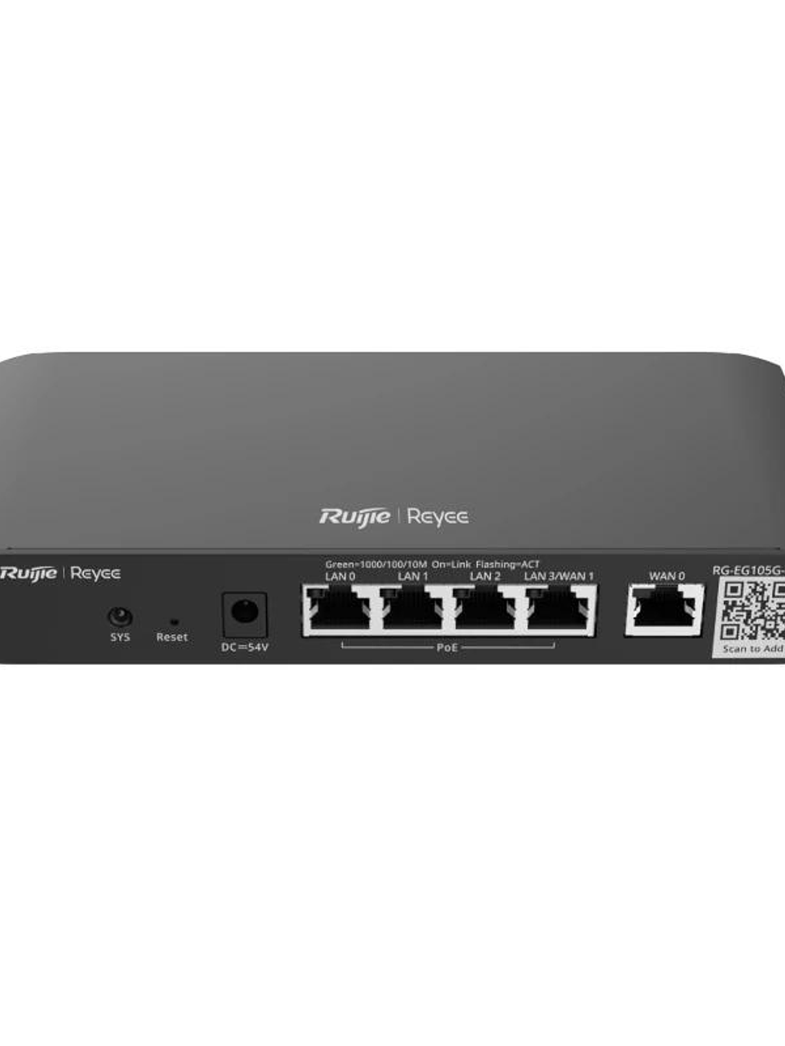 Reyee Cloud Router 5xGbE (4 POE+) 54W 2xWAN 3