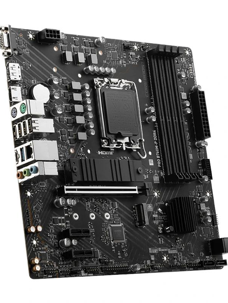MSI Placa Base PRO B760M-P DDR4 mATX LGA1700 3