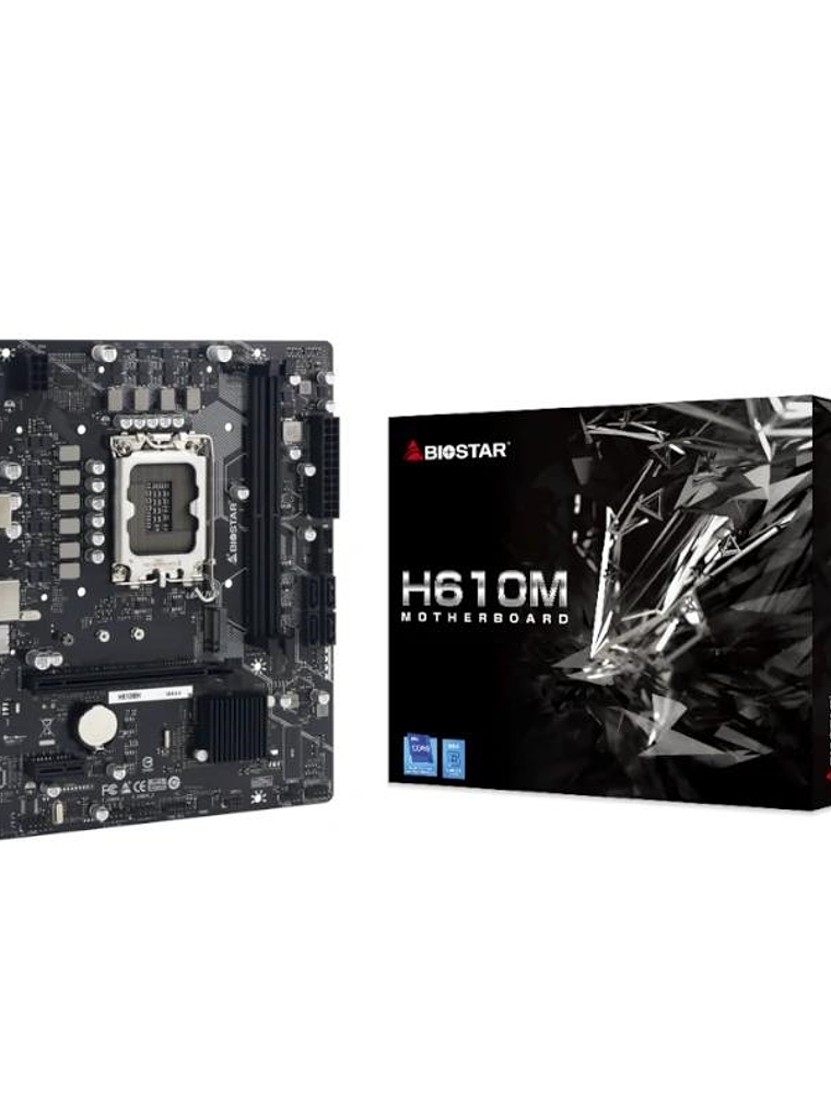 Biostar Placa Base H610MH D5 mATX LGA1700 1