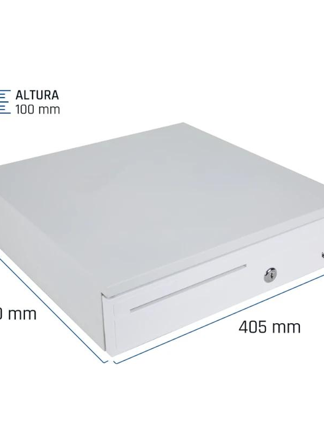 iggual Cajón portamonedas IRON-30PW 5+5 BlancoPuro 2