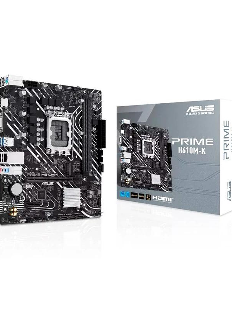 ASUS Placa Base PRIME H610M-K DDR5  mATX LGA1700 1