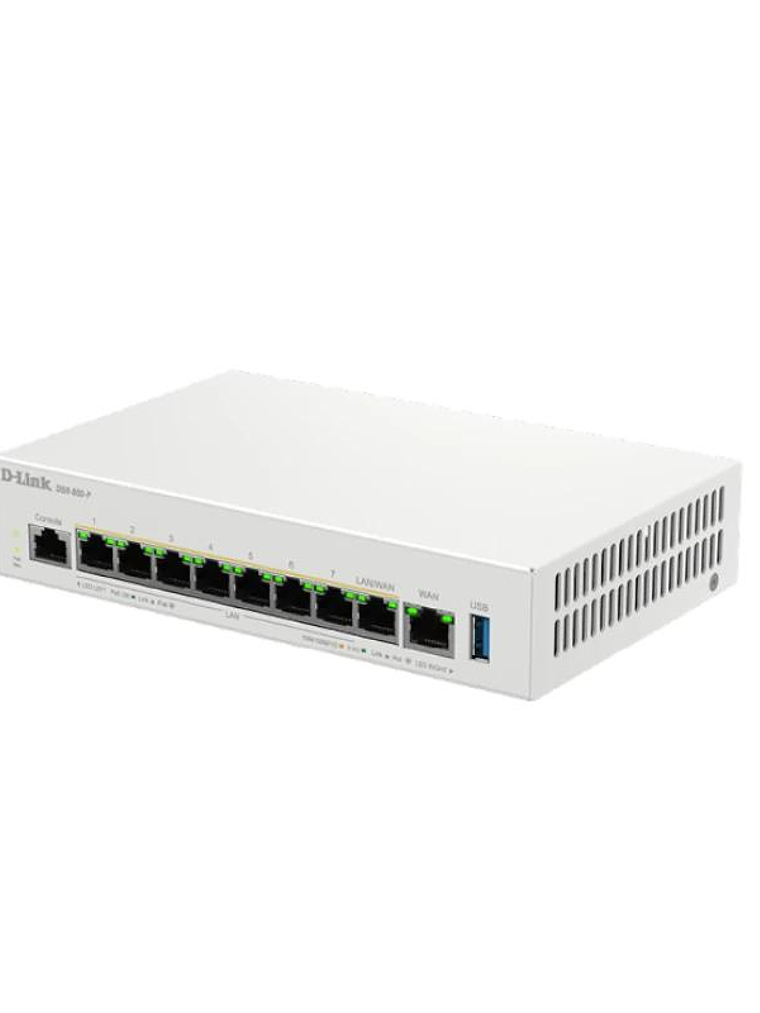 D-Link DBR-600-P Router PoE 9x2.5G 120W 3