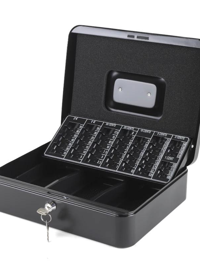 iggual Caja efectivo 3+8 30x24x9 cm IRON-TINY 1