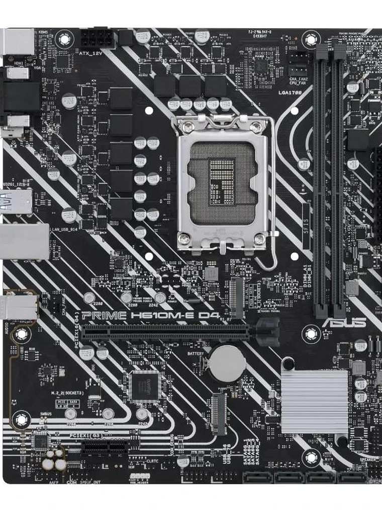 ASUS Placa Base PRIME H610M-E CSM D4 4