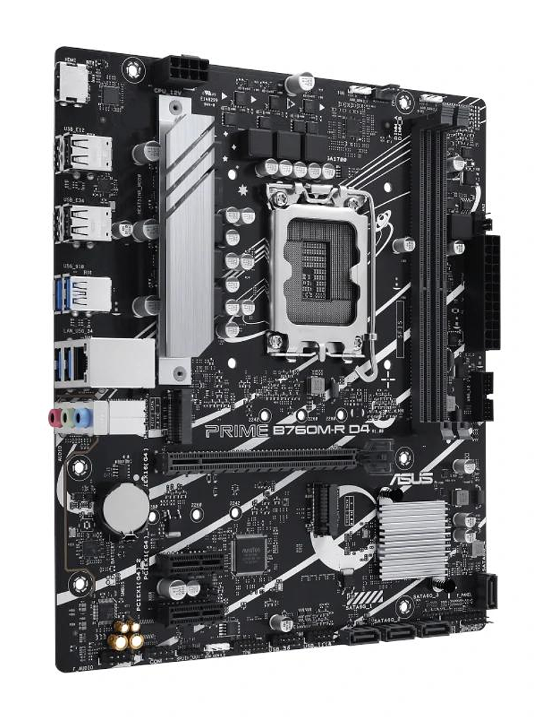 ASUS Placa Base PRIME B760M-R D4 mATX 1700 3