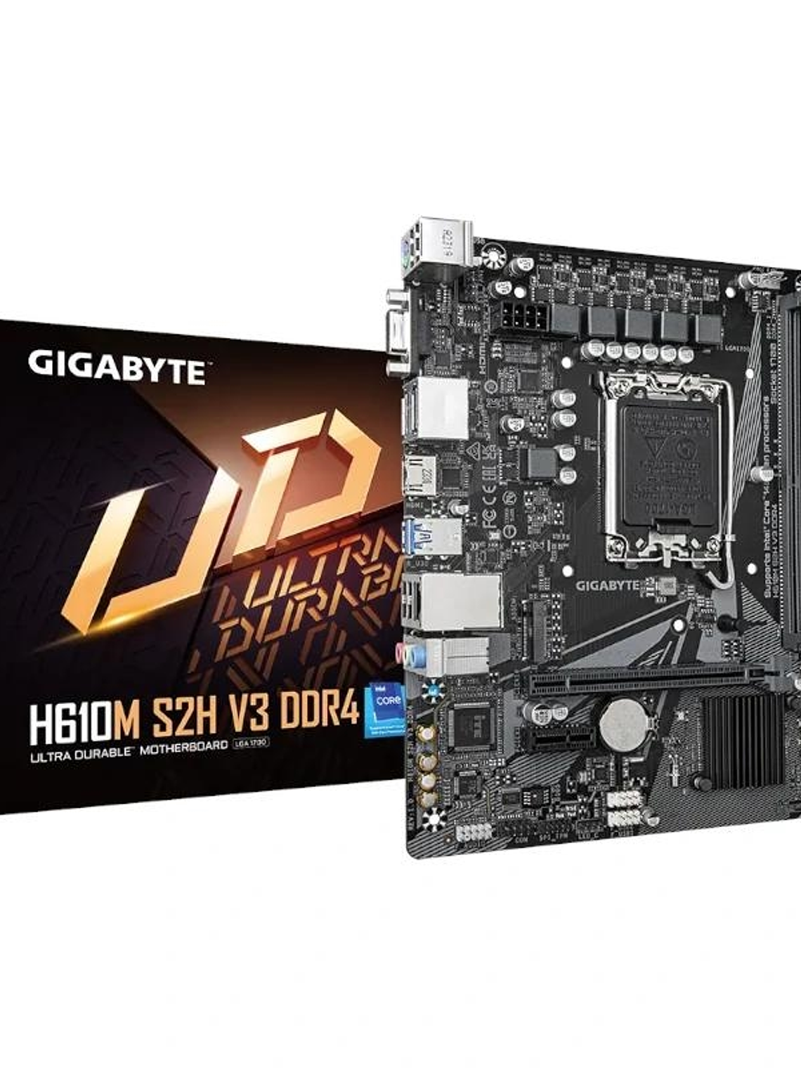 Gigabyte Placa Base H610M S2H V3 DDR4  mATX 1700 1