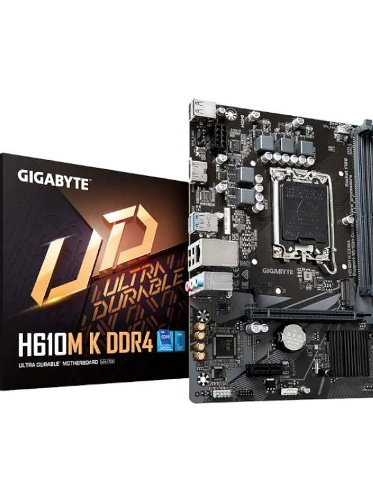 Gigabyte Placa Base H610M K DDR4  mATX 1700 1