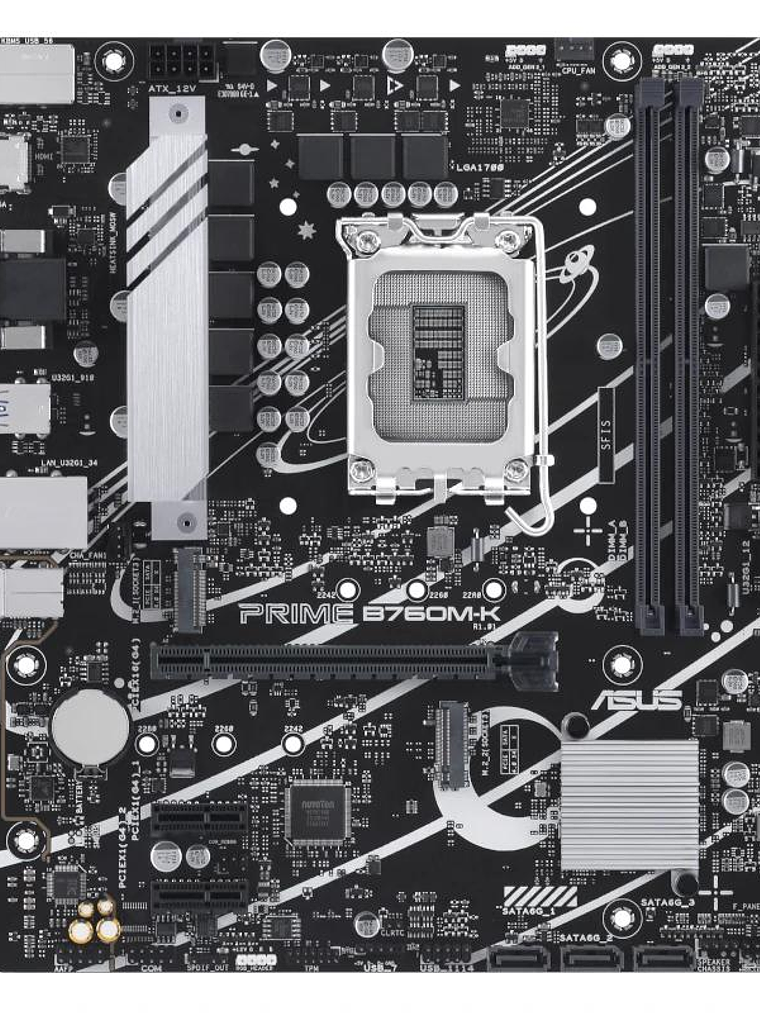 ASUS Placa Base PRIME B760M-K DDR5 mATX 1700 2