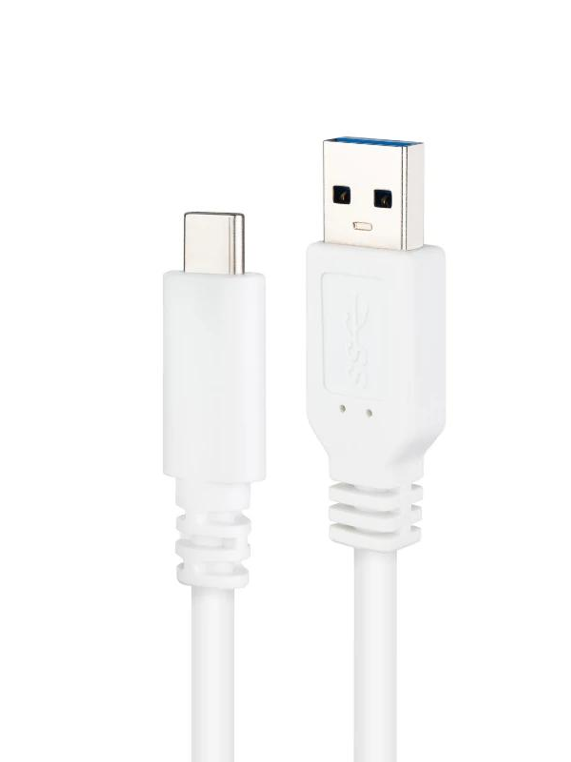 Nanocable Cable USB 3.1 Gen2 USB-C/A 1 M Blanco 4