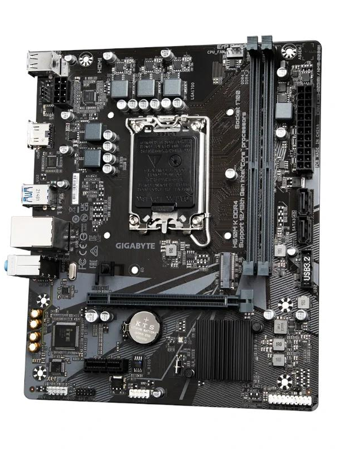 Gigabyte Placa Base H610M K DDR4  mATX 1700 3