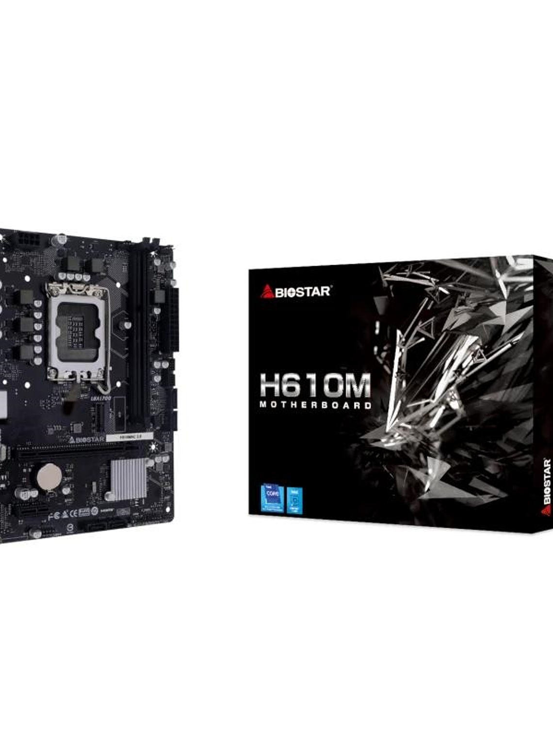 Biostar Placa Base H610MHC 2.0 DDR4 mATX LGA1700 1