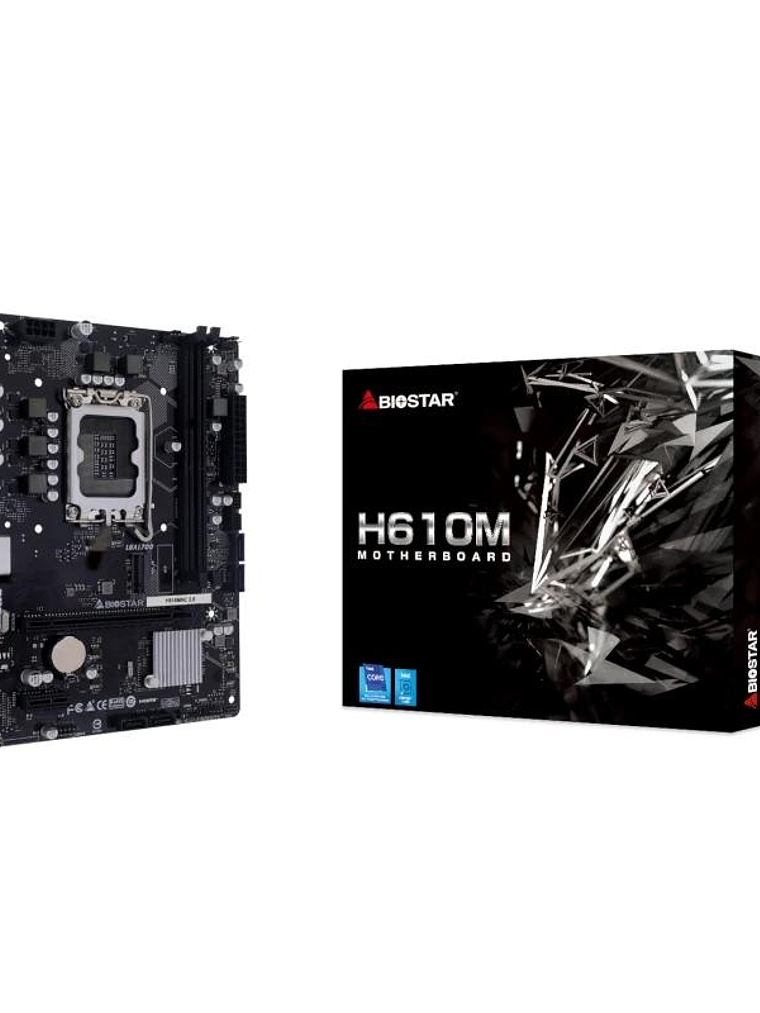 Biostar Placa Base H610MHC 2.0 DDR4 mATX LGA1700 1