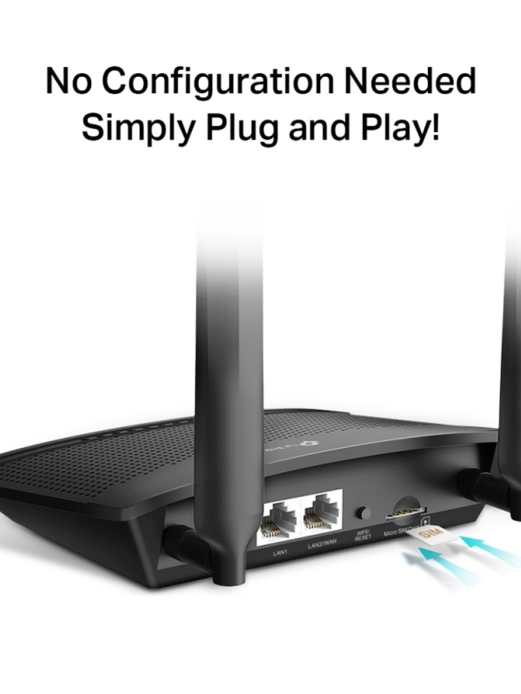 TP-LINK TL-MR100 Router 4G LTE WiFi N300 3