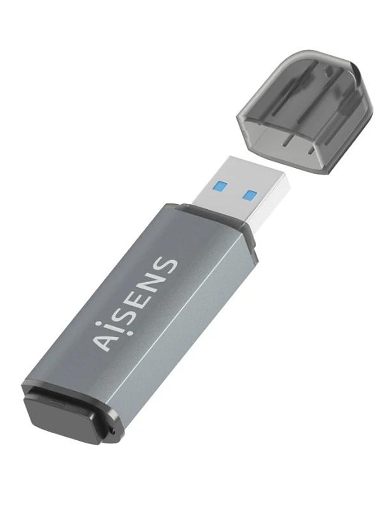 Aisens Lector Tarjetas SD MSD MMC RS-MMC MMCM USBA 3