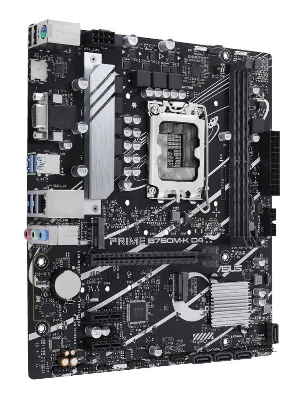 ASUS Placa Base PRIME B760M-K D4 mATX 1700 2