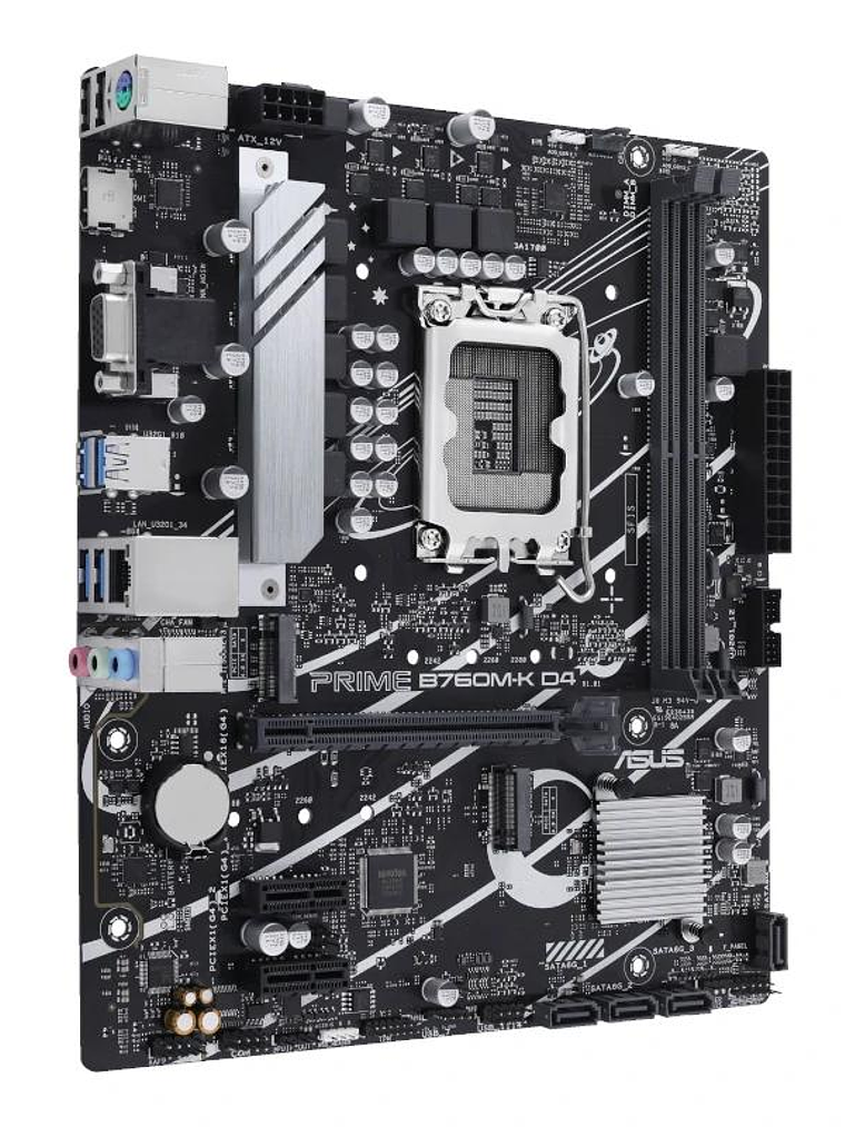 ASUS Placa Base PRIME B760M-K D4 mATX 1700 2
