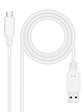 Nanocable Cable USB 3.1 Gen2 USB-C/A 2 M Blanco - Miniatura 1