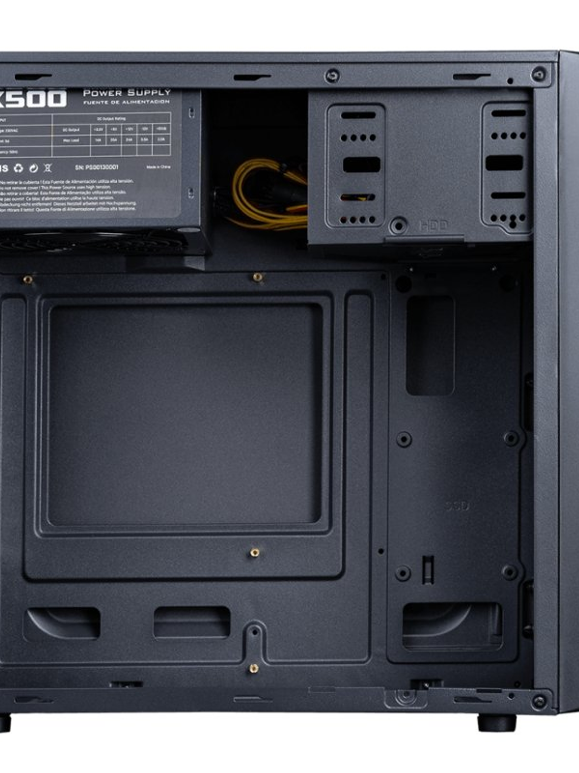 Hiditec caja MicroAtx Q2 PRO 2 USB 3,0+C.READER 2