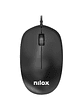 Nilox Ratón MOUSB1012 1200 dpi USB - Miniatura 1