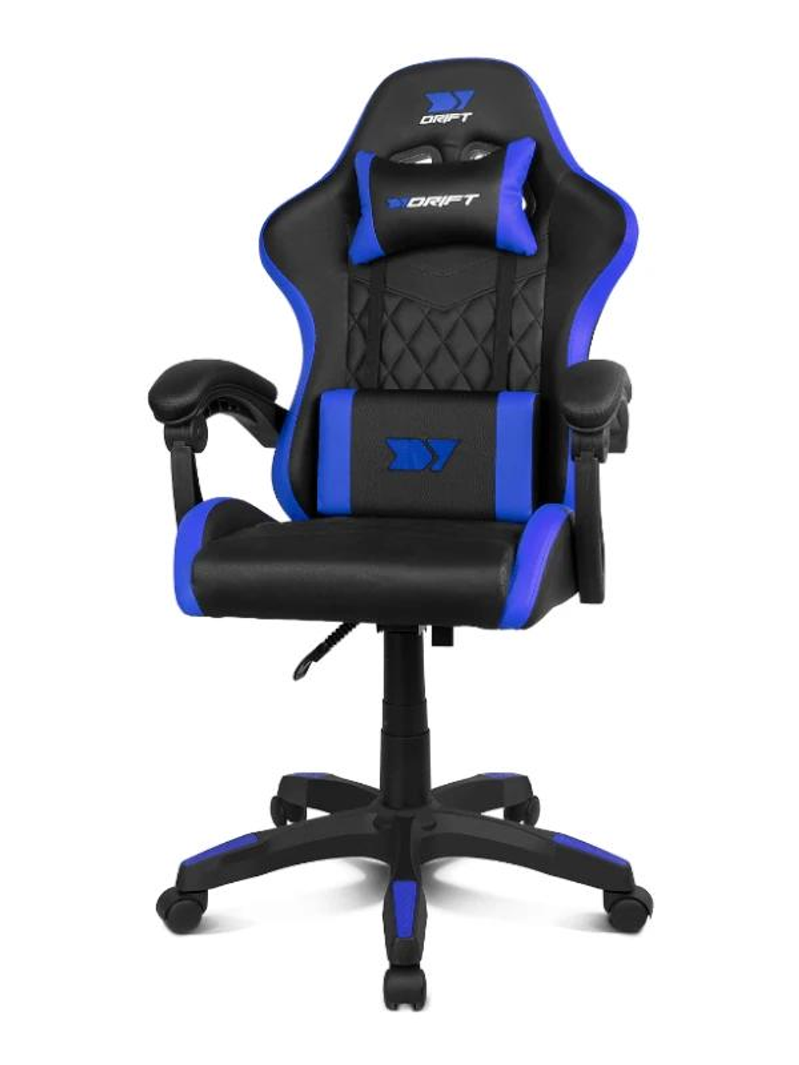 DRIFT Silla Gaming DR35 Negra-Azul Eléctrico 4