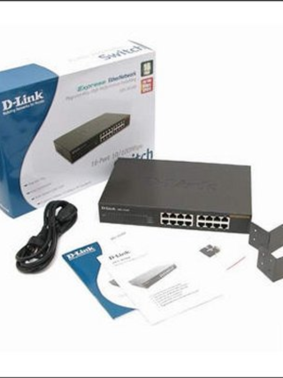 D-Link DES-1016D Switch 16x10/100Mbps 3