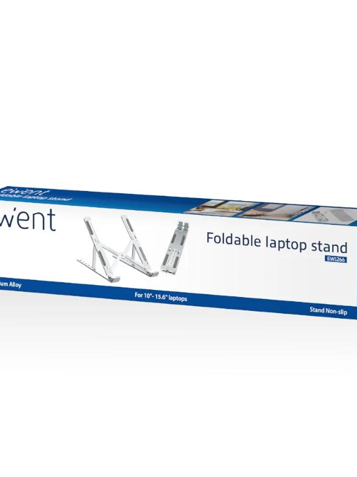 Ewent EW1266 soporte portátil viaje aluminio 17