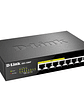 D-Link DGS-1008P Switch 8xGB 4xPoE - Miniatura 2
