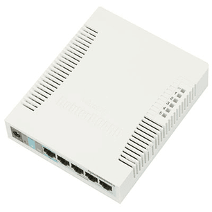 Mikrotik RB260GS Switch 5xGbE 1xSFP Plastic