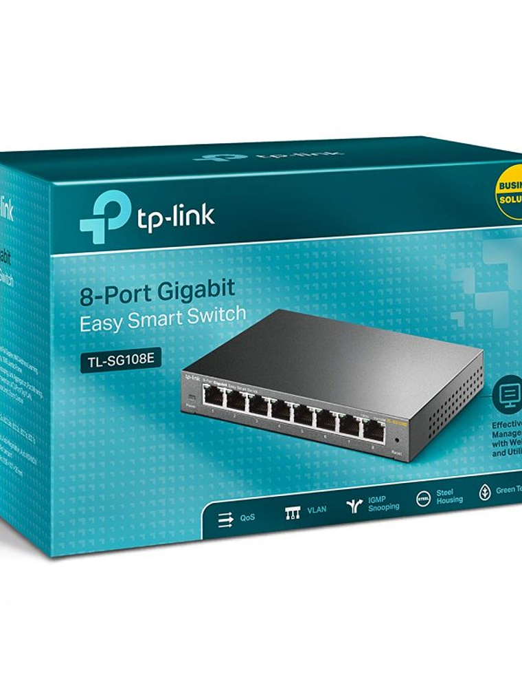 TP-LINK TL-SG108E Switch 8xGB 2
