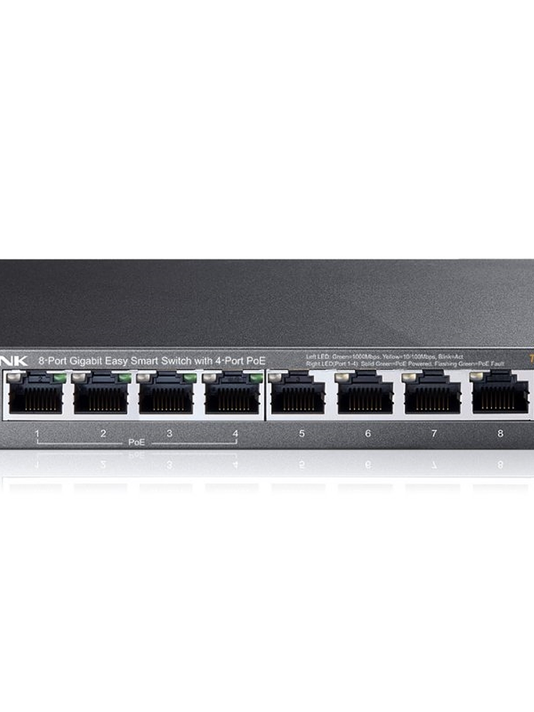 TP-LINK TL-SG108PE Switch 8xGB 4xGB PoE 1