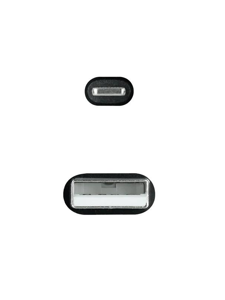 Nanocable Cable Lightining-USB A/M, Negro, 1 M 3