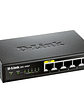 D-Link DES-1005P Switch 5x10/100Mbps 1xPoE - Miniatura 2