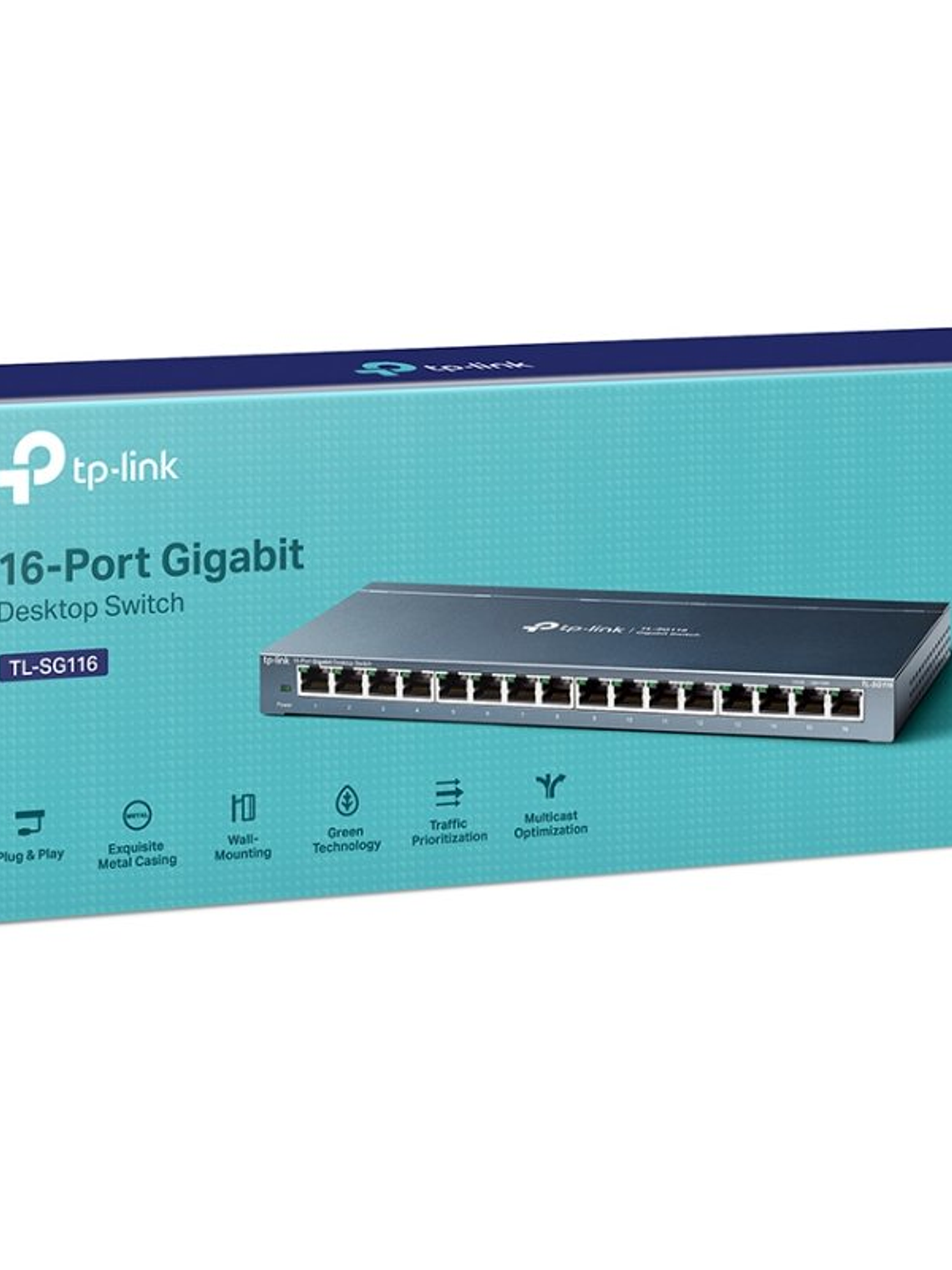 TP-LINK TL-SG116 Switch 16xGB 2