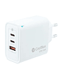 Coolbox Cargador Pared GAN 65W USB-C/USB-C/USB-A - Miniatura 1