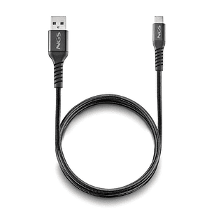 NGS CABLE CARGA RAPIDA USB A-USB-C 2.0 1MT 480BPS