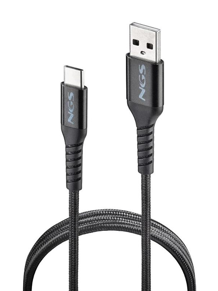 NGS CABLE CARGA RAPIDA USB A-USB-C 2.0 1MT 480BPS 2