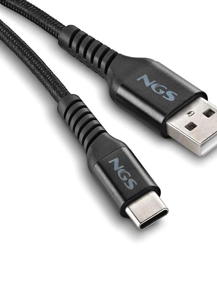 NGS CABLE CARGA RAPIDA USB A-USB-C 2.0 1MT 480BPS 3