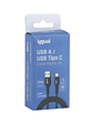 iggual Cable USB-A a tipo C 3A 100 cm trenzado - Miniatura 3