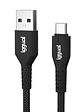 iggual Cable USB-A a tipo C 3A 180 cm trenzado - Miniatura 4