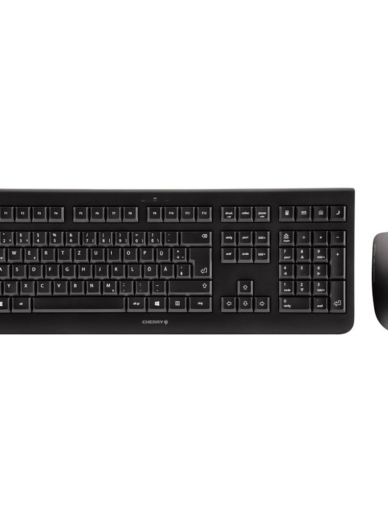 Cherry Teclado+Ratón Inalámbrico Inglés DW3000 Neg 1