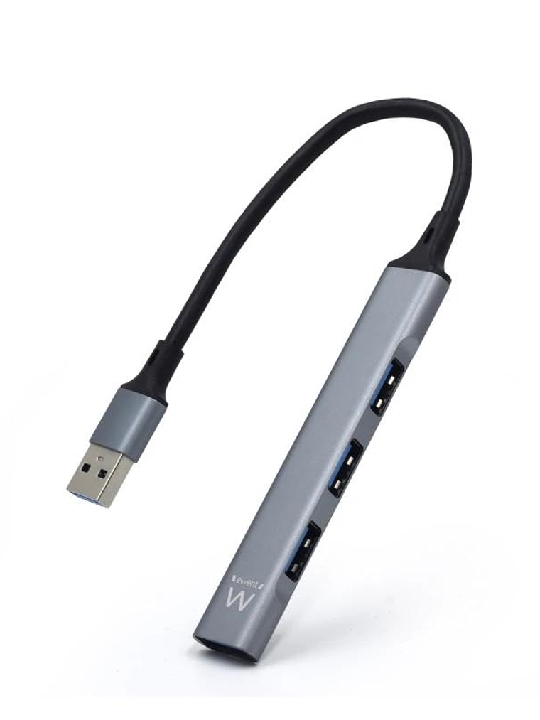 EWENT Hub Slim Usb 4 puertos 1