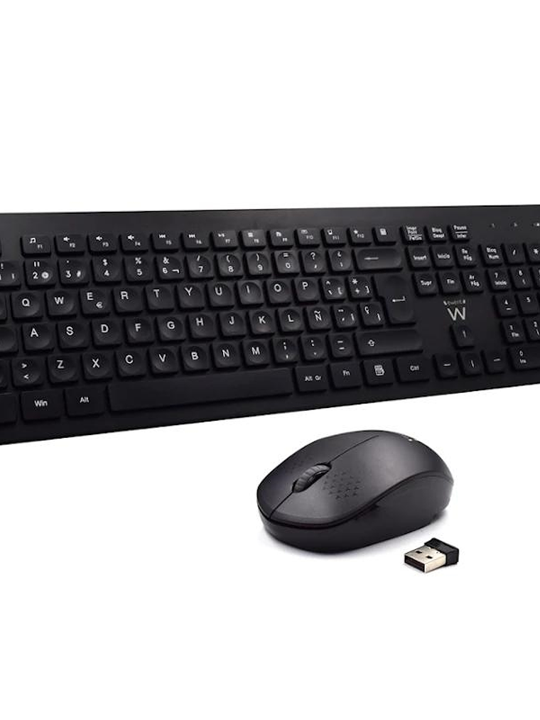 Ewent Teclado+Ratón Inalámbrico EW3256 Negro 1