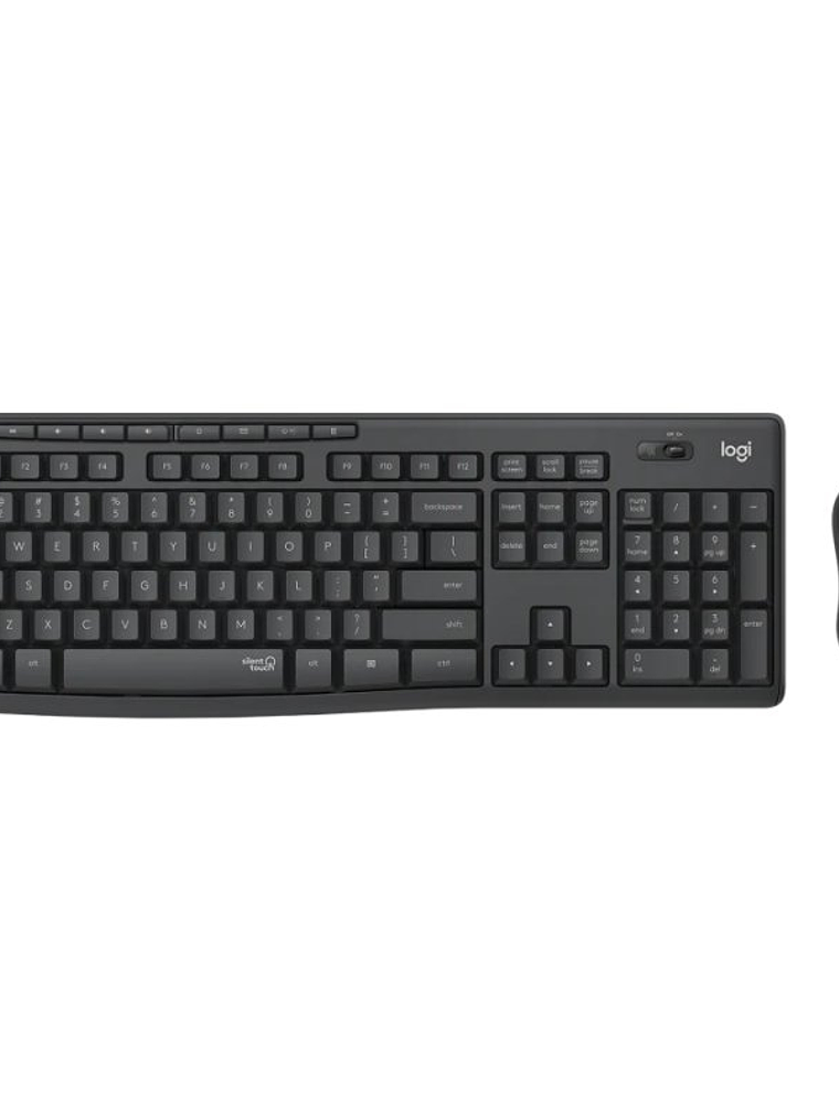 Logitech MK295 Teclado y raton inalambrico Negro 1